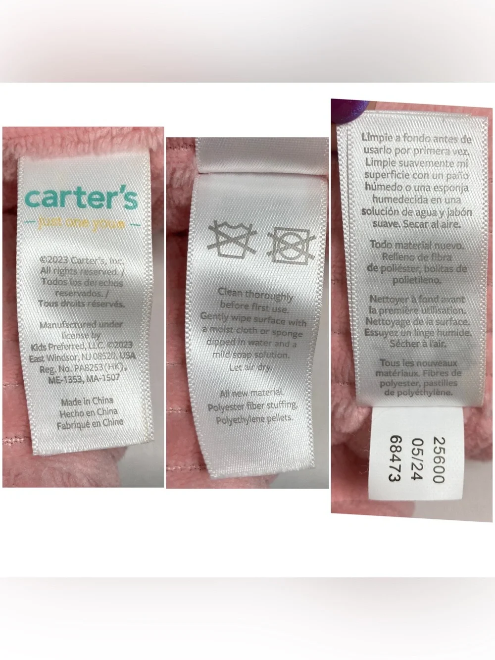 Carters carter’s pink